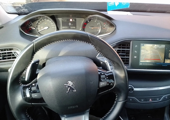 Peugeot 308 cena 40467 przebieg: 59000, rok produkcji 2019 z Zakopane małe 56